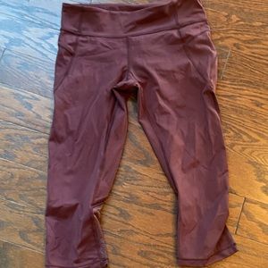 Cropped Lululemon leggings